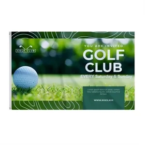 3' x 5' Custom Nylon Flag With Heat Transfer Printing