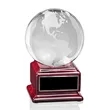 Globe Award on Radison Base | https://www.bestnamebadges.com