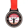 2" Custom Shaped Single Sided Hard Enamel Medal | https://www.bestnamebadges.com