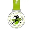 2" Custom Shaped Single Sided Hard Enamel Medal | https://www.bestnamebadges.com