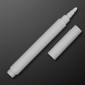 White Ink Marker For Light Badges and Cups