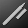 White Ink Marker For Light Badges and Cups | https://www.bestnamebadges.com