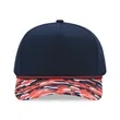 5 Panels Two Tone Rope Cap | https://www.bestnamebadges.com