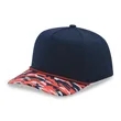 5 Panels Two Tone Rope Cap | https://www.bestnamebadges.com