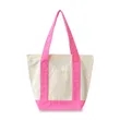 12oz Mini Canvas Zippered Boat Tote | https://www.bestnamebadges.com