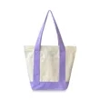 12oz Mini Canvas Zippered Boat Tote | https://www.bestnamebadges.com