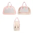 Dry & Wet Separated Travel Toiletry Bag W/ Handle | https://www.bestnamebadges.com