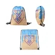 Full Color Polyester Sports Drawstring Backpack 13.4"x17" | https://www.bestnamebadges.com