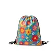 Full Color Polyester Sports Drawstring Backpack 13.4"x17" | https://www.bestnamebadges.com