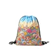 Full Color Polyester Sports Drawstring Backpack 13.4"x17" | https://www.bestnamebadges.com