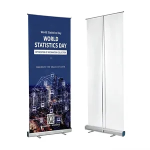 Custom Retractable Roll Up Banner Stand W/ Bag 80" x 32"