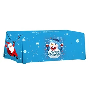 6' Full Color Premium Draped Standard Table Cover
