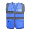 Hi Vis Reflective Safety Vest W/ Pockets&Zipper | https://www.bestnamebadges.com
