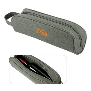 Oxford Single Bottle Wine Cooler Bag W/ Handle