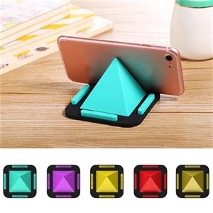 Adjustable Pyramid Desk Mount Anti-Slip Cell Phone Holder