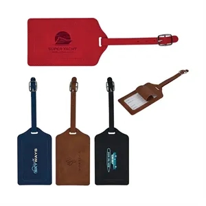 Hawthorne Recycled PU Luggage Tag
