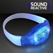Sound Activated Light Up LED Flashing Bracelets | https://www.bestnamebadges.com