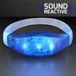 Sound Activated Light Up LED Flashing Bracelets | https://www.bestnamebadges.com