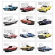 Triumph® Calendars Classic Muscle Cars Calendar | https://www.bestnamebadges.com