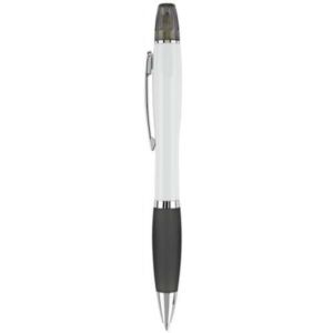 Curvaceous Ballpoint Pen/Highlighter | https://www.bestnamebadges.com
