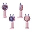 Plastic Mini USB Rechargeable Handheld Fan W/ Stand | https://www.bestnamebadges.com