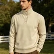 Custom Fleece Pullover Mock Neck Sweatshirt | https://www.bestnamebadges.com