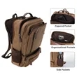 High-Capacity Vintage Canvas Laptop Backpack | https://www.bestnamebadges.com