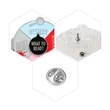 2.6" Rotating Zinc Alloy Soft Enamel Lapel Pin | https://www.bestnamebadges.com
