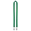 3/4" Double Ended Custom Lanyard W/ Dual Attachments | https://www.bestnamebadges.com