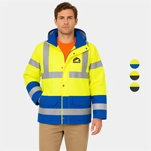 PORTWEST® Insulated Waterproof Hi-Vis Winter Traffic Jacket