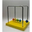 Newtons cradle game | https://www.bestnamebadges.com