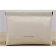 Custom PU Leather Cable Storage Pouch | https://www.bestnamebadges.com