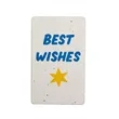 Customized Sunflower Seed Paper Tags | https://www.bestnamebadges.com