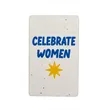 Customized Sunflower Seed Paper Tags | https://www.bestnamebadges.com
