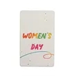 Customized Sunflower Seed Paper Tags | https://www.bestnamebadges.com
