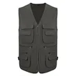 100% Cotton Men's Multi Pocket Outdoor Utility Work Vest | https://www.bestnamebadges.com