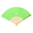 8.3"x15" Full Color Paper Folding Hand Fans W/ Bamboo Frame | https://www.bestnamebadges.com