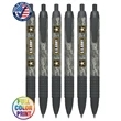 Union Printed, Certified USA Made "Camo" Click Grip Pen | https://www.bestnamebadges.com