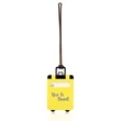 Mini Carry-on Luggage Tags | https://www.bestnamebadges.com