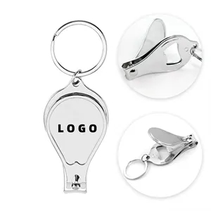 Stainless Steel Nail Clipper and Bottle Opener