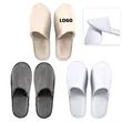 Ultra-Comfort Disposable Slippers | https://www.bestnamebadges.com
