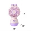 Portable Handheld Mini USB Fan Small Desktop Summer Cooler | https://www.bestnamebadges.com