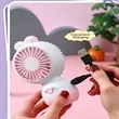 Portable Handheld Mini USB Fan Small Desktop Summer Cooler | https://www.bestnamebadges.com