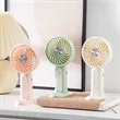 Portable Handheld Mini USB Fan Small Desktop Summer Cooler | https://www.bestnamebadges.com