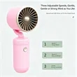 Portable Handheld Mini USB Fan Small Desktop Summer Cooler | https://www.bestnamebadges.com