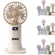 Portable Handheld Mini USB Fan Small Desktop Summer Cooler | https://www.bestnamebadges.com
