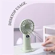 Portable Handheld Mini USB Fan Small Desktop Summer Cooler | https://www.bestnamebadges.com