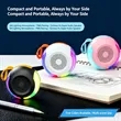 New Linkable Portable Bluetooth Subwoofer USB Outdoor | https://www.bestnamebadges.com