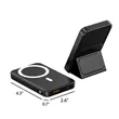 10000mAh Magnetic Wireless Power Bank with Foldable Stand | https://www.bestnamebadges.com