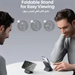 10000mAh Magnetic Wireless Power Bank with Foldable Stand | https://www.bestnamebadges.com